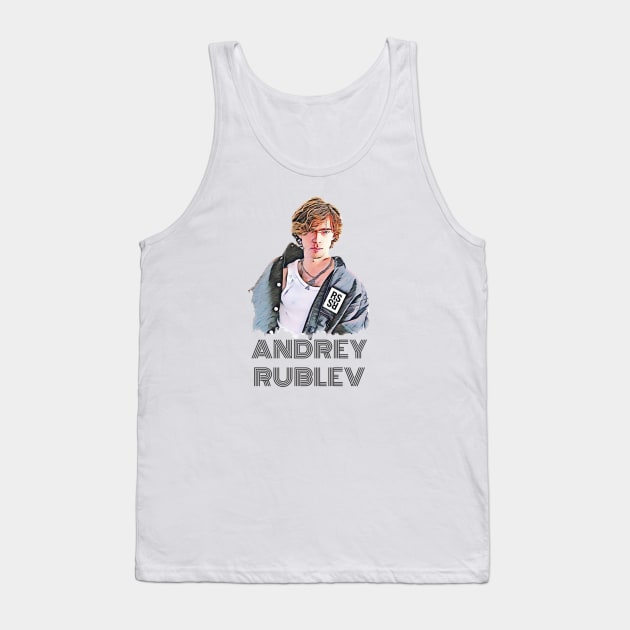 Andrey Rublev Tank Top by BorodinaAlen